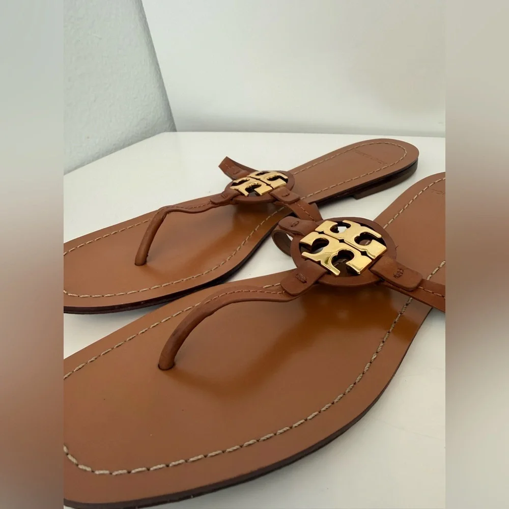Tory Burch Miller Leather Sandals size 91/2